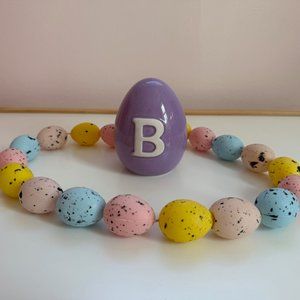Easter Egg and Garland